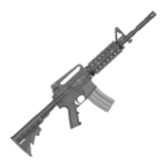 gunshot - m4a1 android application logo